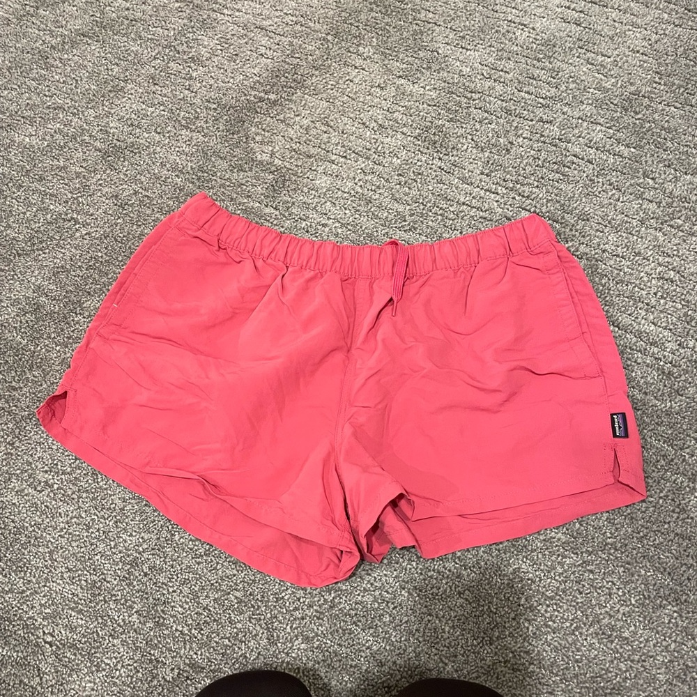 Patagonia Pink Barely Baggies Shorts 2.5”